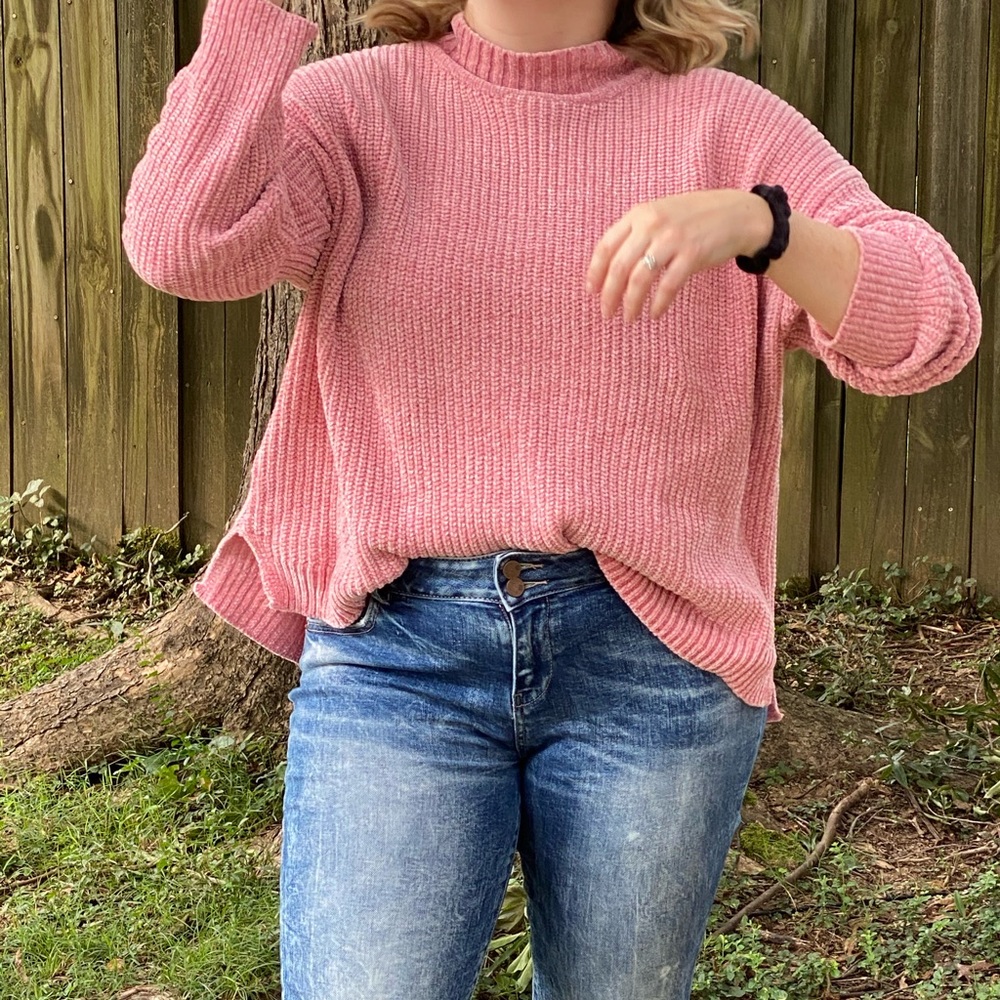 Pink Sweater